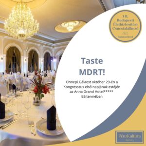 "Taste MDRT!" egyéni belépő